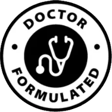 “Doctor formulated” badge